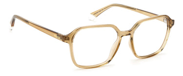 Premium Women Polaroid Eyeglasses: PLD D469 - Beige(2) - SpecSMART Eye Clinic (Diagonal View)